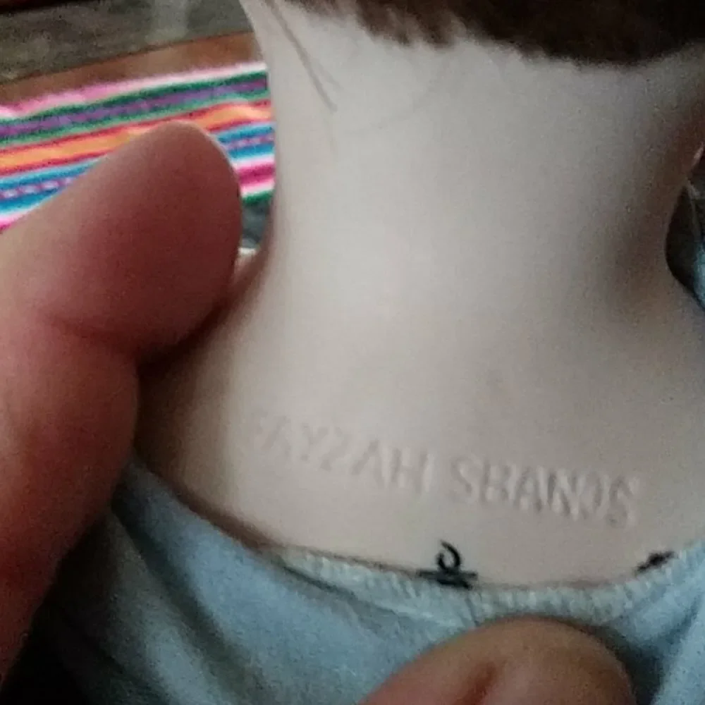 Vintage porcelain boy
